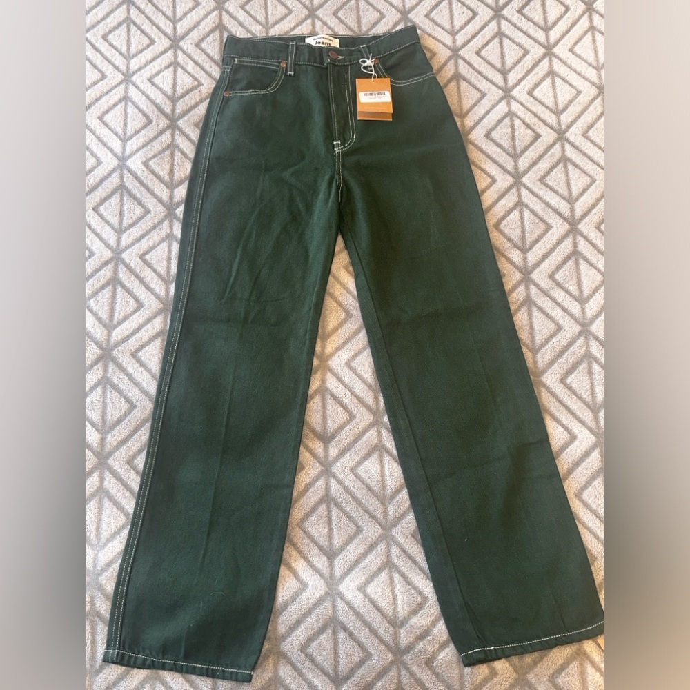 Reformation’s ‘Cowboy’ High Rise Straight Denim Jeans